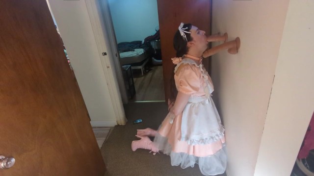 TS Sissy Katya Deepthroat Training Session