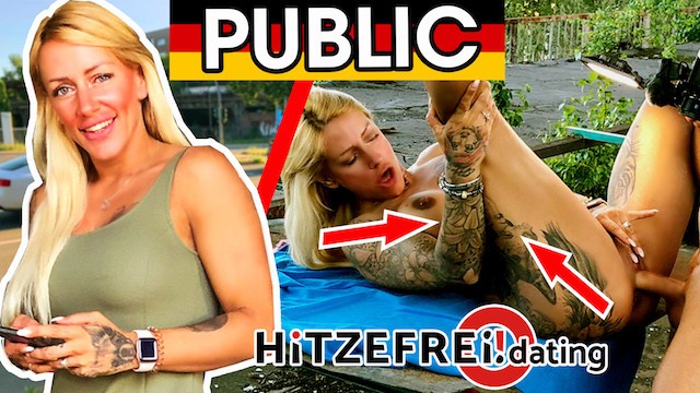 Tattooed TS FitXXXSandy Public Fuck