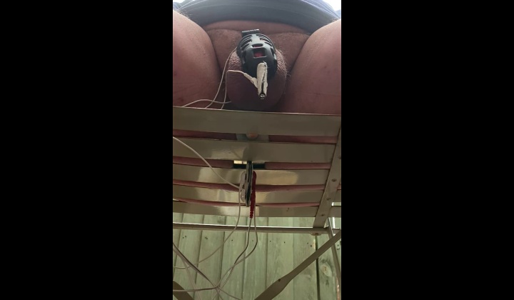 TS Babe Gives Pre Cum and Semen Extraction