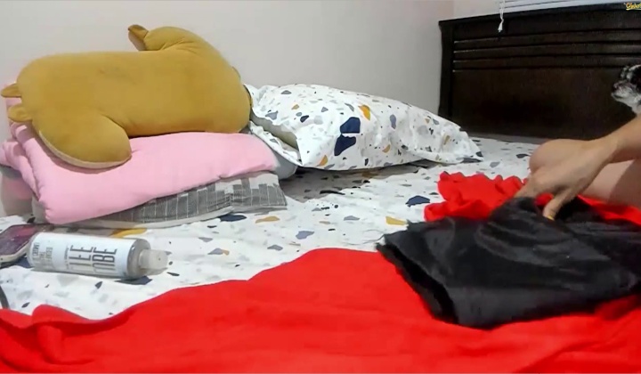 Solo Shemale Masturbation Session