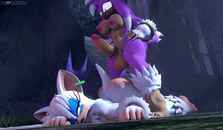 Trans Werehog Amy Outdoor Woods Scene