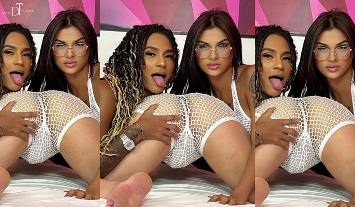 two hot brazilian trannies  ?