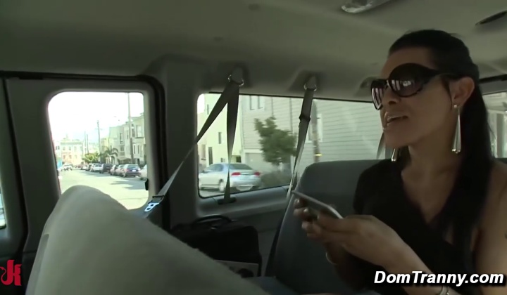 TS Foxxy Fucks Male Hard and Fast