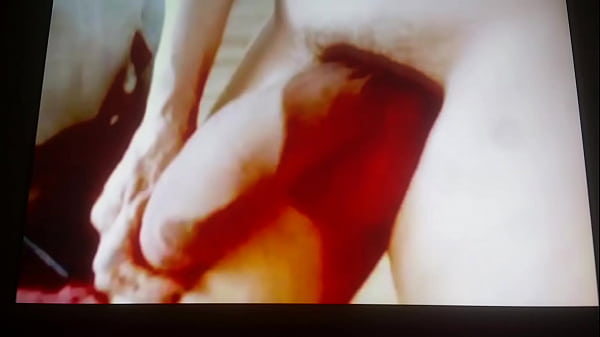 Shemale Strokes Huge Cock to Massive Size