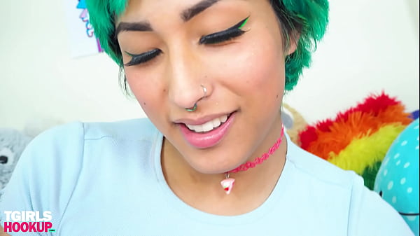 Trans Girl Pixi Lust in Hardcore Delivery Hookup
