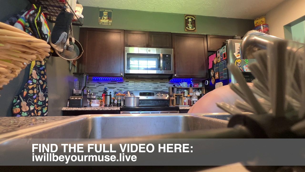 Doing the Dishes Naked POV